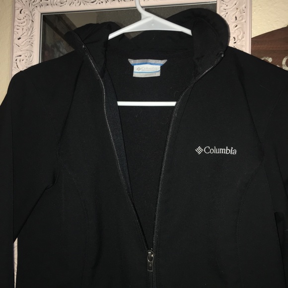 Columbia Soft Shell Black Small Soft Lining NWOT - Picture 3 of 3